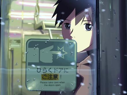 历经种种困难,贵树终于和明里相见了 #秒速五厘米