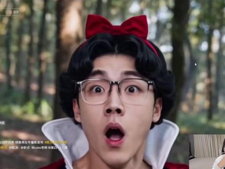 《白雪泽泽》陈泽化身白雪公主,coke皇后世界上最痞的人@陈泽- #陈泽#斩虎#coke