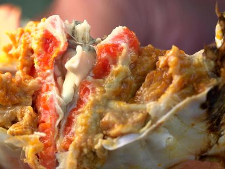 蟹黄是母蟹的卵子吗?那为啥公蟹也有黄?#蟹黄 #冷知识 #美食