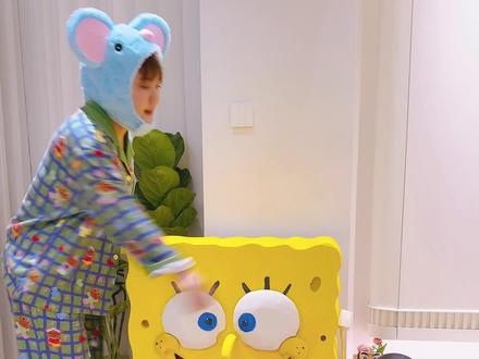 我居然把海绵宝宝猫厕所给做出来了#洗烘一体机#石头洗衣机#石头分子筛#石头H1Air #石头洗衣机国补换新