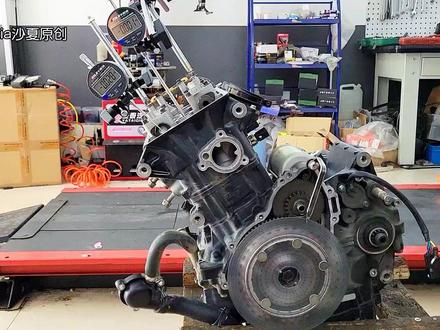 沙夏:测量春风450SR,进排气凸轮轴角度、扬程值,汽车摩托车通用 #凸轮轴 #春风450SR #发动机 #改装