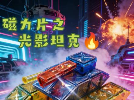 磁力片挑战101之②⑨光影坦克🔥 用磁力片拼接的钢铁坦克,装得下整个童年的幻想,也守护着最柔软的梦~
#磁力片 #热门 #抖加小助手 #坦克300