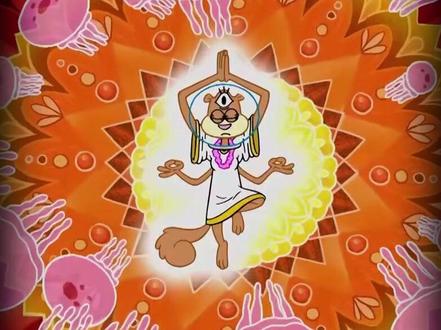 珊迪变成了神仙#海绵宝宝 #抖音合集升级计划