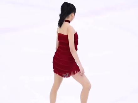 #花样滑冰 #神仙颜值 韩国女单 林恩秀 很漂亮 有潜力!