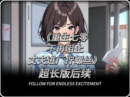 重生七零,不再阻止丈夫进厂拧螺丝后续 #宋妍沈毅孟倩秦浩沈毅母亲孟倩父母后续 #恢复高考我和沈毅一同被清华录取沈毅的白月光孟倩落榜只能进厂拧螺丝毕业后我和沈毅发展很好沈毅在得知孟倩嫁人后就和我领了证一次同学聚会上孟倩没来我们才知道她去世了沈毅什么都没说却在回家后狠狠掐住我脖子后续 #重生七零不再阻止丈夫进厂拧螺丝后续 #重生七零不再阻止丈夫进厂拧螺丝超长版后续 #重生七零不再阻止丈夫进厂拧螺丝 恢复高考,我和沈毅一同被清华录取。沈毅的白月光孟倩落榜,只能进厂拧螺丝。毕业后我和沈毅发展很好,沈毅在得知孟倩嫁人后,就和我领了证。一次同学聚会上,孟倩没来,我们才知道她去世了。沈毅什么都没说,却在回家后狠狠掐住我脖子。「都怪你,要不是你非劝我去念什么大学,我就能跟倩倩一起进厂,就能在她遇到流氓时保护她,她就不会死了!」我这才知道,原来他一直对孟倩念念不忘。再睁眼,我回到录取通知刚下来时……