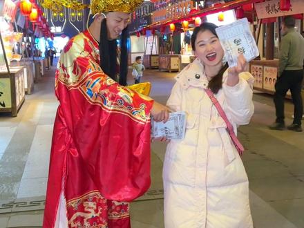 三里古街也有沉浸式古风市集~#达州#过年去哪儿