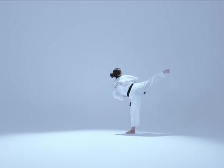 #跆拳道 高丽,黑带一段(一品)必考品势!一共30个动作,演武路线是一个“士”字。