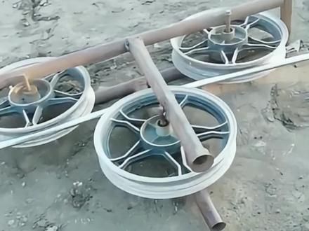 摩托车后轱辘制作微管神器