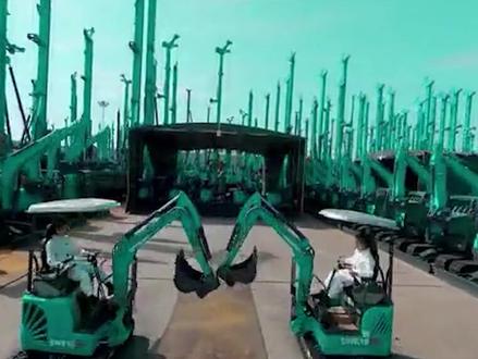 媒体聚焦 | 快来看央视镜头下会跳舞的山河智能挖掘机#挖掘机