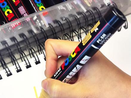 快艾特你朋友1分钟画简单又好看的小马 #画马 #手绘 #教程 #posca #丙烯马克笔