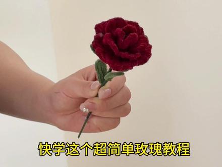520做这个超简单玫瑰花送好朋友#手工小创意 #扭扭棒