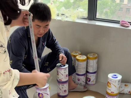 #周岁宴布置 #纸盒改造 #蛋糕 真是没苦硬吃的一天