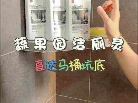 蔬果园洁厕灵直达马桶坑底持续瓦解污垢#抖音618好物节 #居家好物 #自用居家实用好物推荐 #卫生间好物 #生活日用小神器