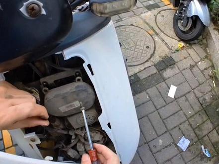 刹车断电开关坏了,自己动手换一个!#自己动手丰衣足食