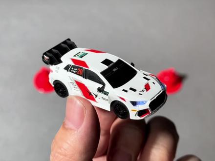 电影飞驰人生3同款拉力小遥控车,在桌面体验飞驰人生的快乐#RC遥控车#微缩模型#奥迪#遥控车#turboracing