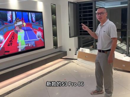 电视其实还有很多用途的#华为智慧屏#华为s3pro86 #智能电视 #现场实拍