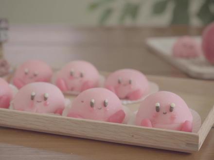 星之卡比蜜桃大福|软fufu糯唧唧的宠物小精灵