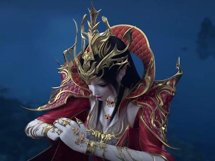美杜莎什么时候才能再次登场?再次登场时的美杜莎是什么实力呢?#斗破苍穹 #萧炎 #美杜莎