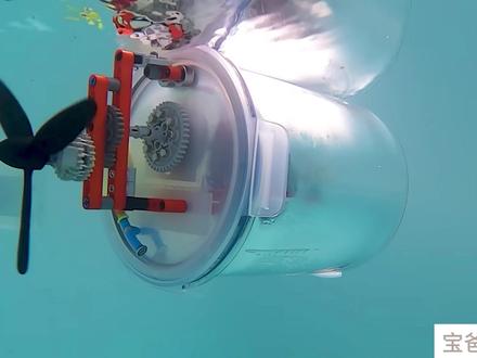 科学小手工之乐高潜水艇 #DIY #模型