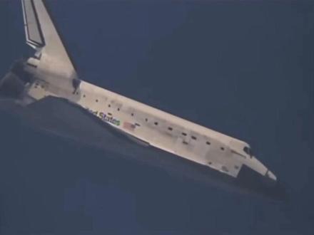 珍贵影像资料,哥伦比亚号航天飞机返回地球全过程!#航天飞机