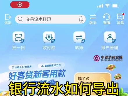 银行流水如何导出?
#同城热门#卖房干货#按揭买房#购房基础知识 #抖音房产