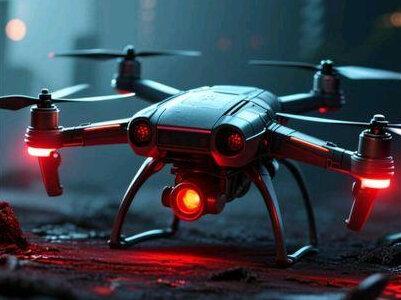 恐怖的无人机 #抖音精选 #全球创作者计划