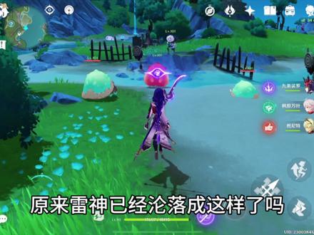雷神终究还是退出了历史舞台。#雷电将军 #原神纳塔 #原神攻略