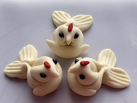 #花样面食制作 一张面片就能做小鸟