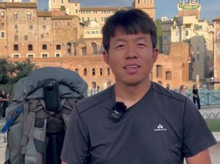 耗时两年,从西安到罗马——徒步旅行博主“龙行者”分享重走丝绸之路经历(记者:任耀庭)@龙行者(徒步丝绸之路) #徒步旅行 #丝绸之路 #秀我中国