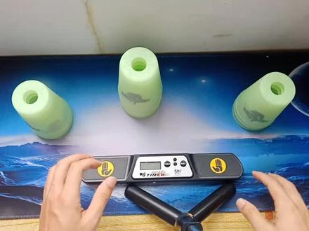 速叠杯cycle循环,右手叠法,分为363,66,1 10 1三个部分,玩法简单,老少皆宜的手部极限运动