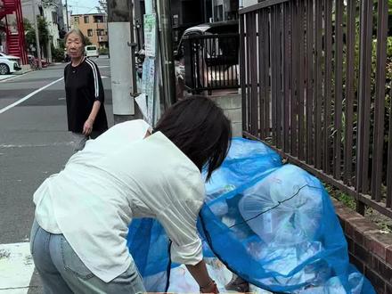 在日本很害怕扔垃圾……#日本留学#垃圾分类