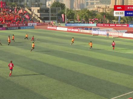 第4分钟,丰都74号付淋民打到门柱后弹进网内,奉节0:1丰都#2025重庆城市足球超级联赛 #渝超来了 #渝超联赛