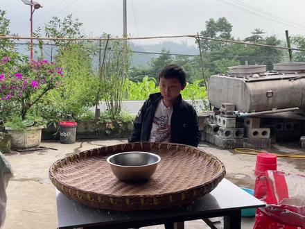 四川农村妈妈这样做豆食粑,和你们家做豆食的方法一样吗?