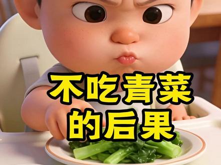 挑食拒吃青菜,孩子的身体正在悄悄变老 #趣味动画育儿 圆脸蛋小朋友拒吃青菜,下一秒竟瞬间变老?超直观3D动画,让孩子一眼看懂挑食的危害,家长快带娃一起看,轻松教孩子好好吃青菜、不挑食~
#儿童饮食教育 #宝宝不挑食 #好好吃饭 #儿童成长教育 #儿童健康饮食