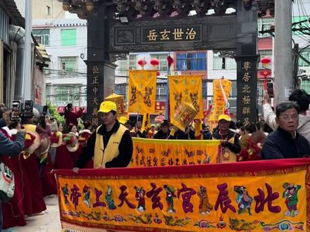 黄石北辰宫请武当山玄天上帝香火回宫