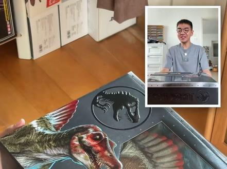 美泰哈蒙德系列《侏罗纪公园 3》战神棘龙开箱