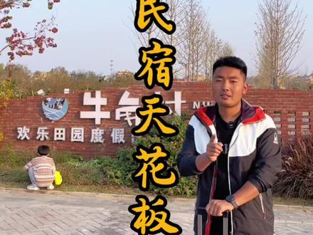 试睡宿迁民宿天花板,牛角欢乐田园度假村#抖音创中种草官 #抖音搜索流量来了 #宿迁民宿 @牛角村欢乐田园度假区