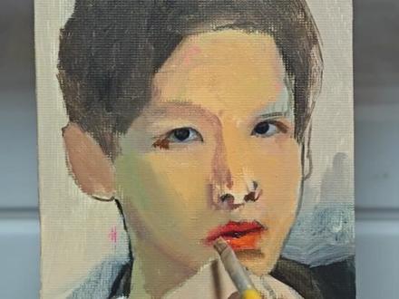 挑战画100位明星之白敬亭 #明星 #白敬亭 #画画
