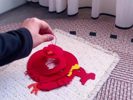 卡纸还能做成小马风铃🐎#马年说马