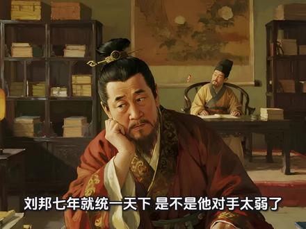 刘邦真的是运气好吗?7年就统一天下#汉朝 #刘邦 #项羽 #历史真相