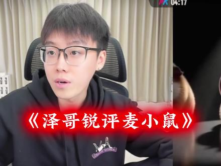 泽哥锐评麦小区,谁研究的这小玩意,太可爱了。 #陈泽#麦小鼠#陈泽直播回放#陈泽传媒