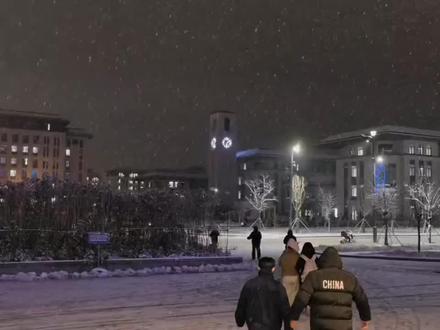 一觉醒来,揭阳居然下雪了#初雪 #冬天 #氛围感