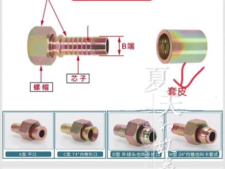 今天给老铁们做了一下公制接头和英制接头的区分,你看你学会了吗?#认识接头 #公英制接头区分 #技术分享 #接头知识分享