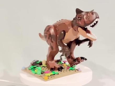 乐高超级搭建挑战:之创造猛恐龙 #乐高