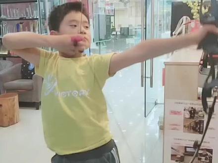 改前臂,累呀😂小家伙儿36磅的弓