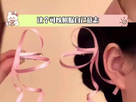 反重力立体蝴蝶结发夹,挺括有型不软塌 #蝴蝶结发夹 #氛围感发饰 #甜妹必备 #高颜值发夹