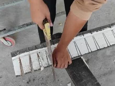 #新型建材 #eps 弧形窗套切割教程,下集@抖音小助手
