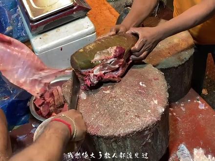 恒河大鲤鱼里有硬物,杀开后把我看懵了,这是开出了鱼宝吗? #恒河 #大鱼 #鱼宝 #杀鱼技术 #印度