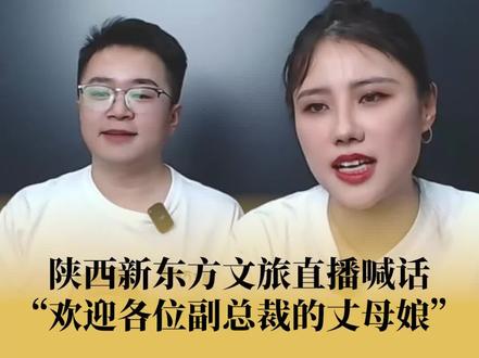 陕西新东方文旅主播激动喊话:欢迎各位副总裁的丈母娘#董宇辉 #新东方文旅