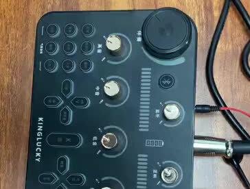 金运v20声卡按键调节方法